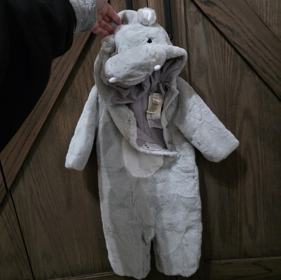 Pottery Barn Kids Other - Pottery Barn Kids Gray Hippo Plush Costume